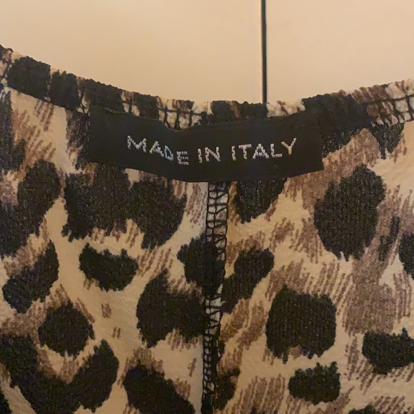 Stunning Italian leopard lace tank top - Picture 4 of 4